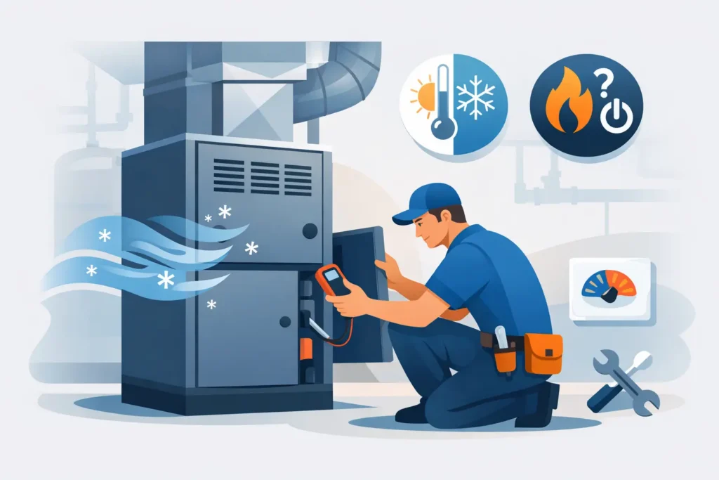 Furnace Blowing Cold Air? What to Check First