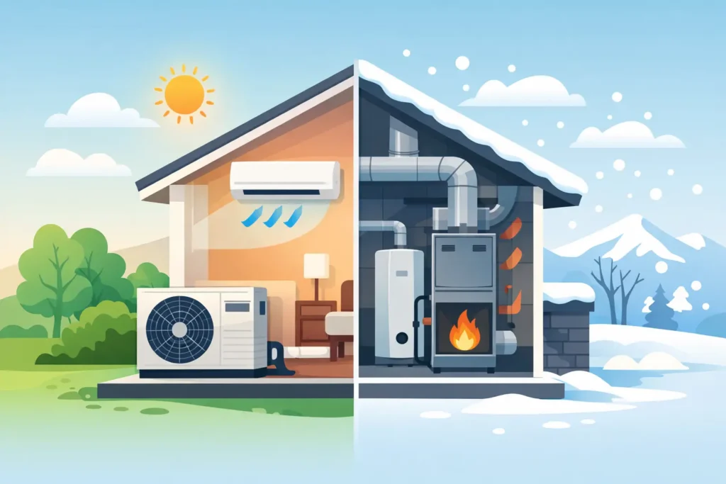 Heat Pump vs Furnace: Which Fits Your Home?