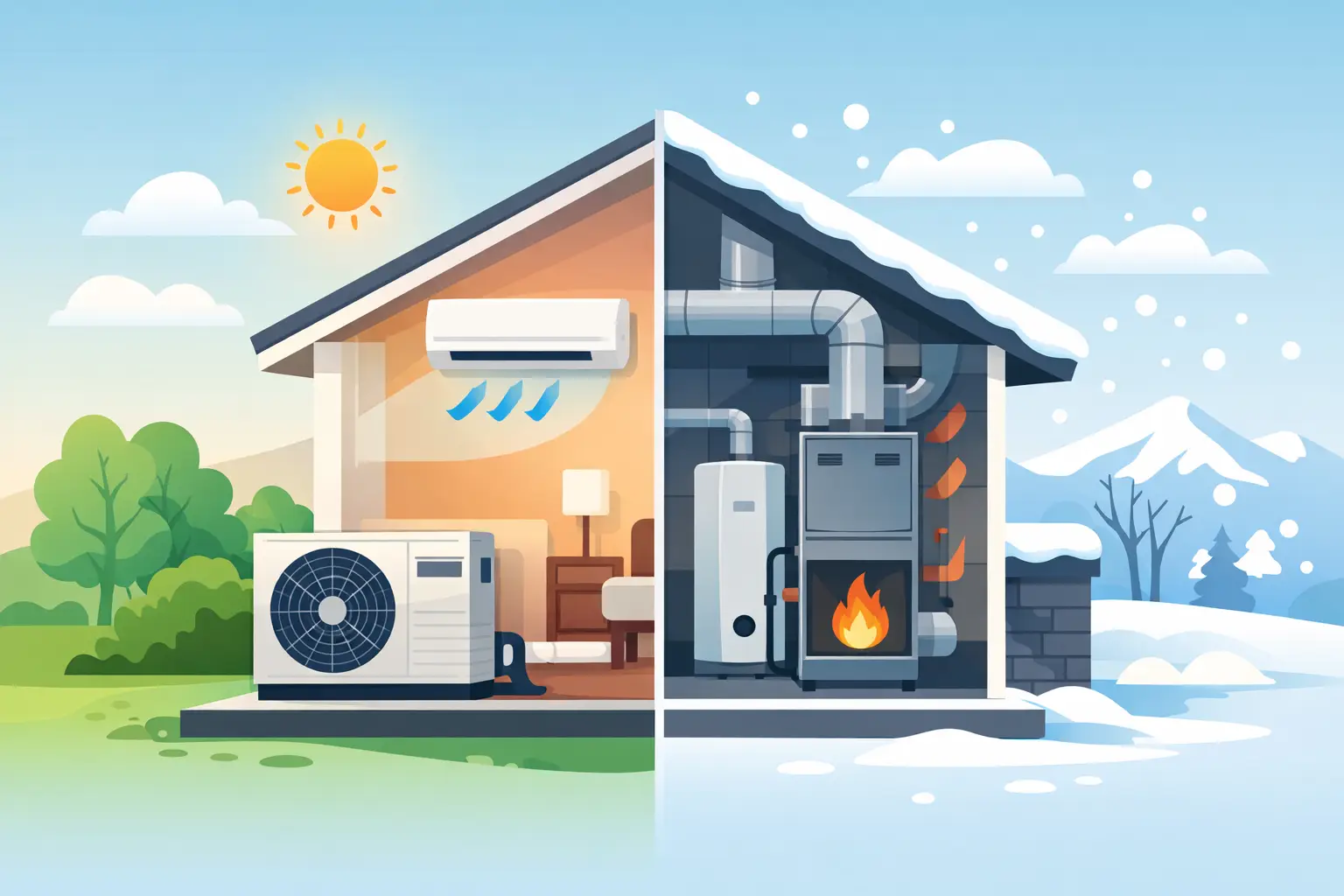 Heat Pump vs Furnace: Which Fits Your Home?