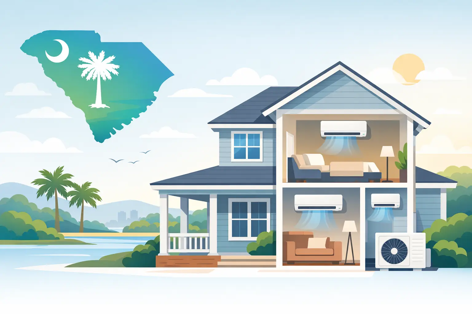 Ductless Zoning Guide for South Carolina Homes
