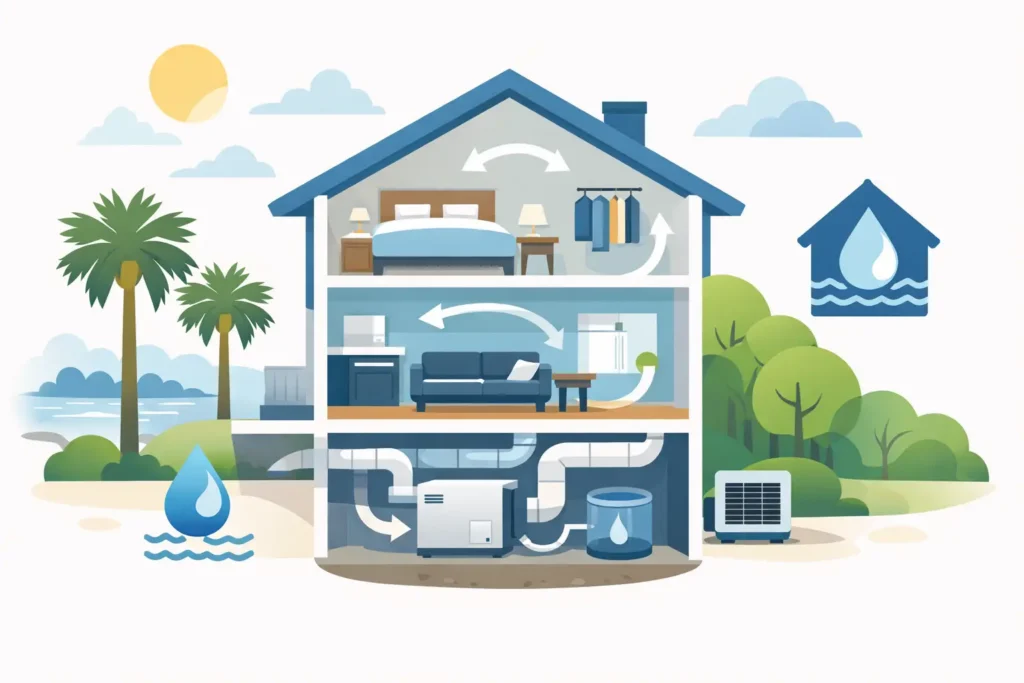 Whole Home Dehumidifier Guide for SC Homes