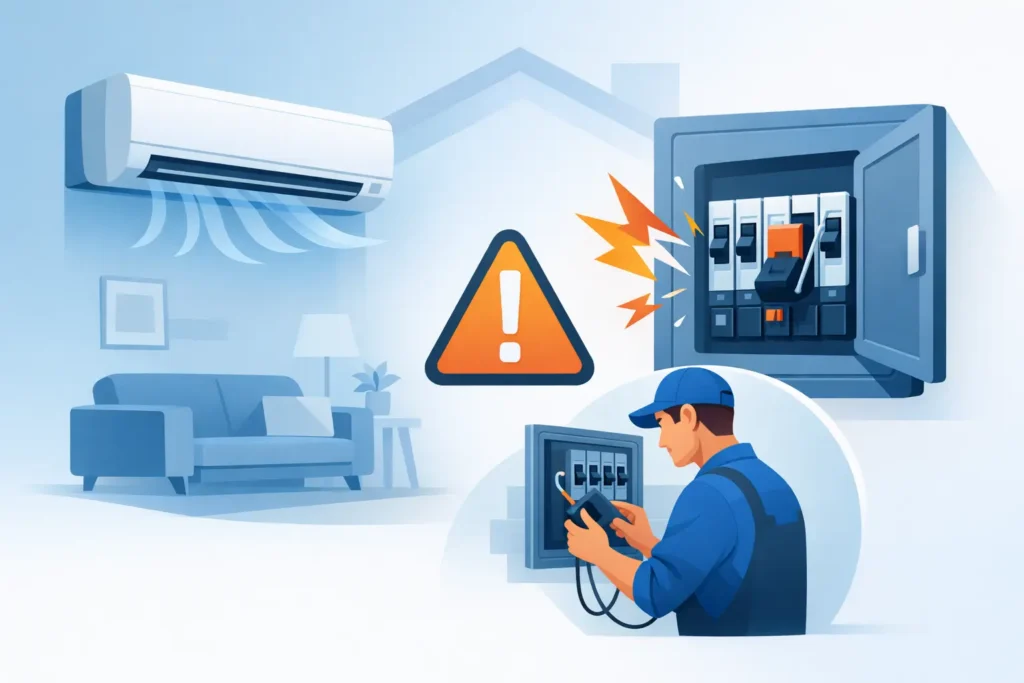 Why Does My AC Trip the Breaker at Home?