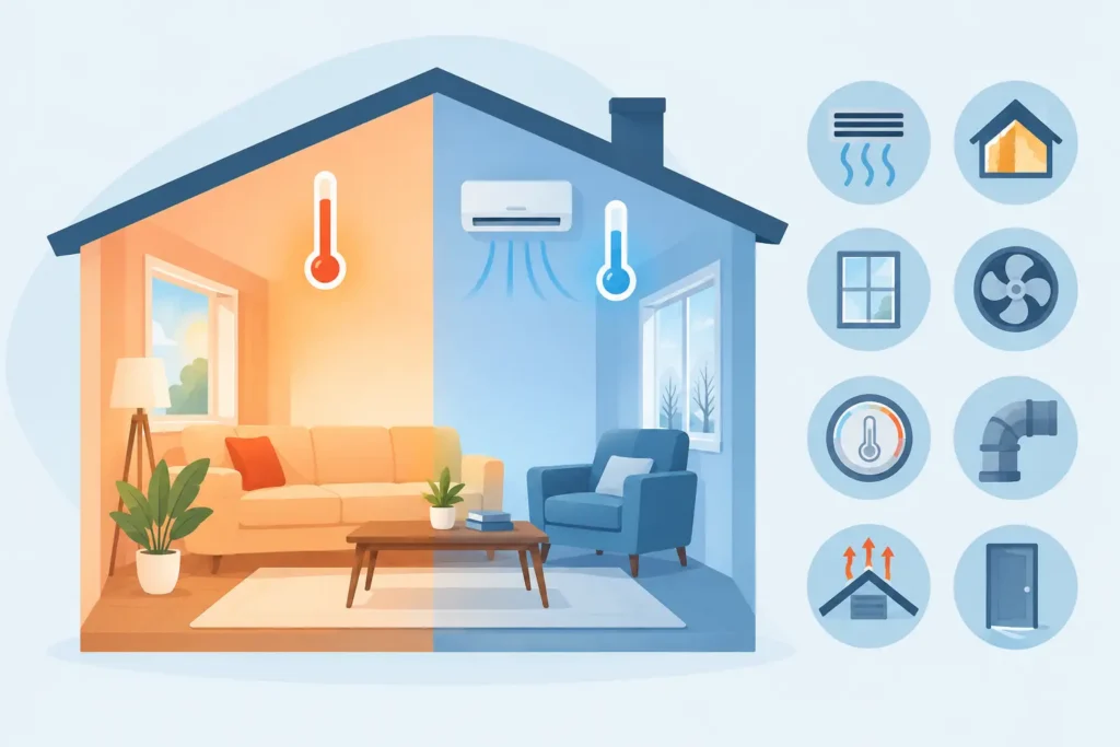 What Causes Uneven Home Temperatures? 8 Common Issues
